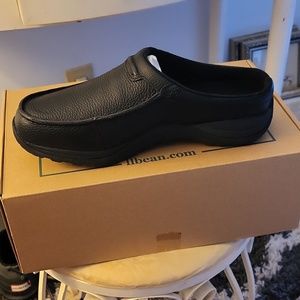 LLBean Men's Leather Comfort Moc Size 10W